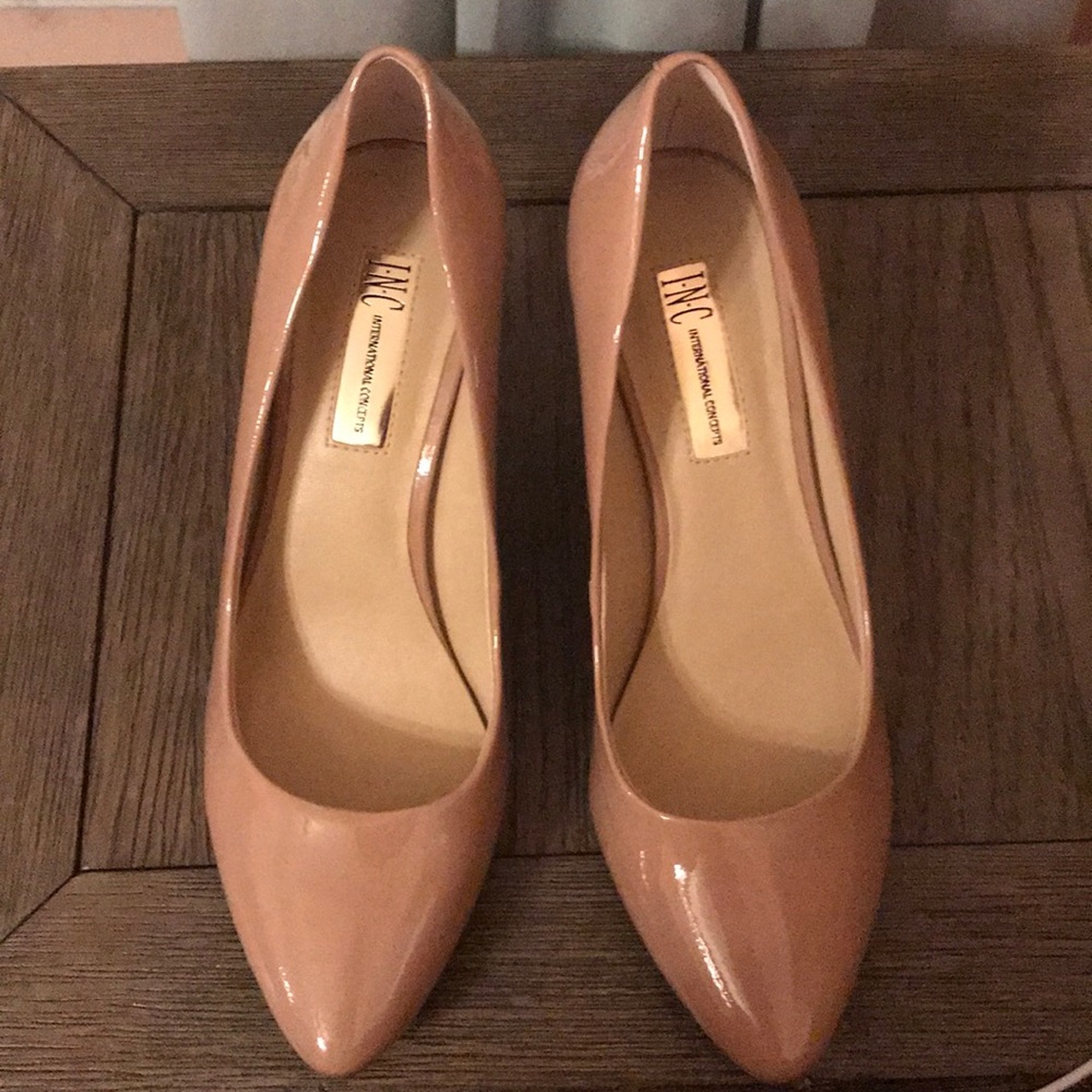 I•N•C Nude Heels